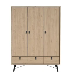 Kledingkast Denver Eiken - 150x200x60 cm