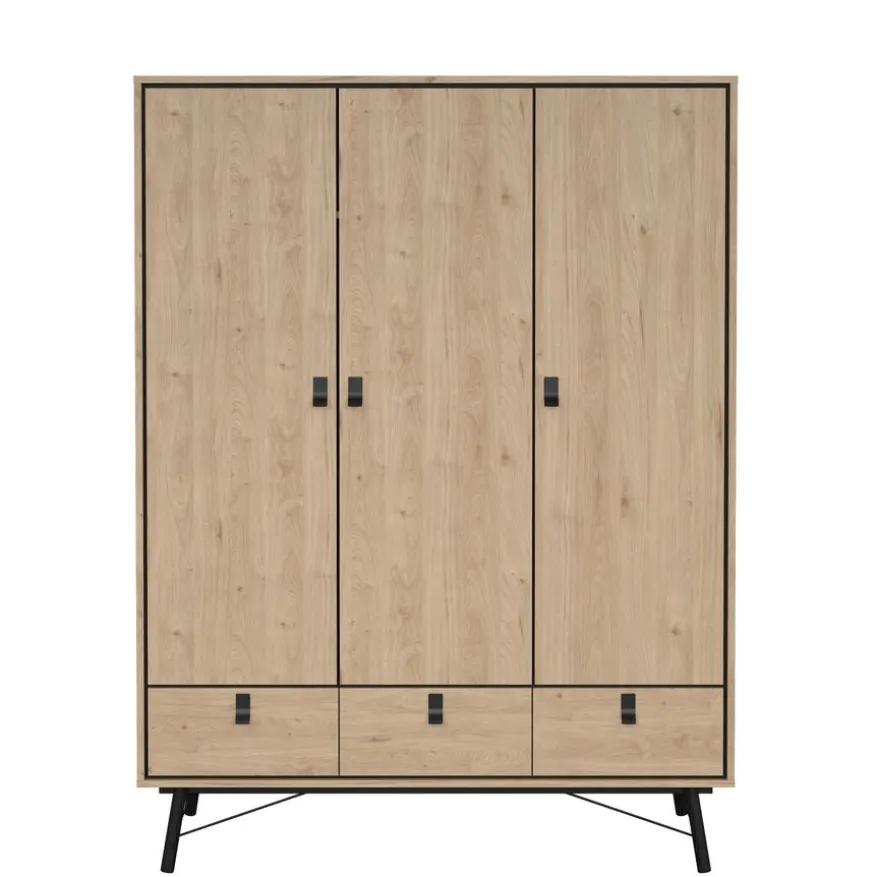 Kledingkast Denver Eiken - 150x200x60 cm