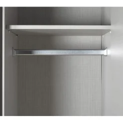 Kledingkast Elsen Wit - 179x198x64 cm