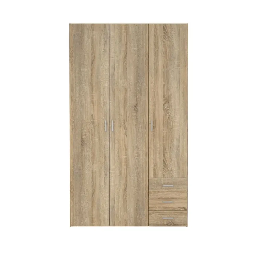 Kledingkast Harper Naturel - 116x201x50 cm