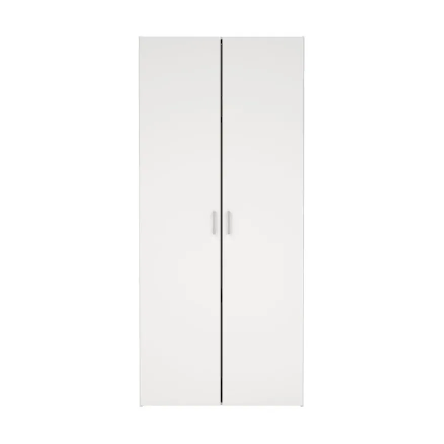 Kledingkast Harper Wit - 78x176x50 cm