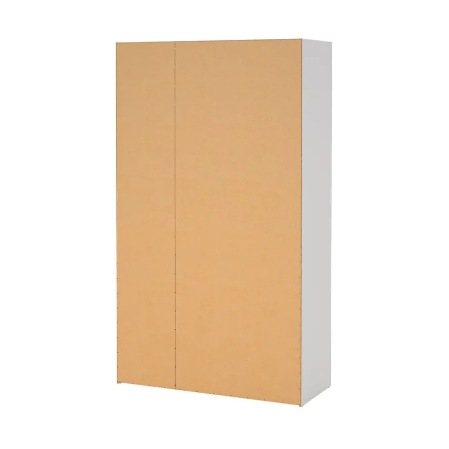 Kledingkast Harper Wit - 116x201x50 cm