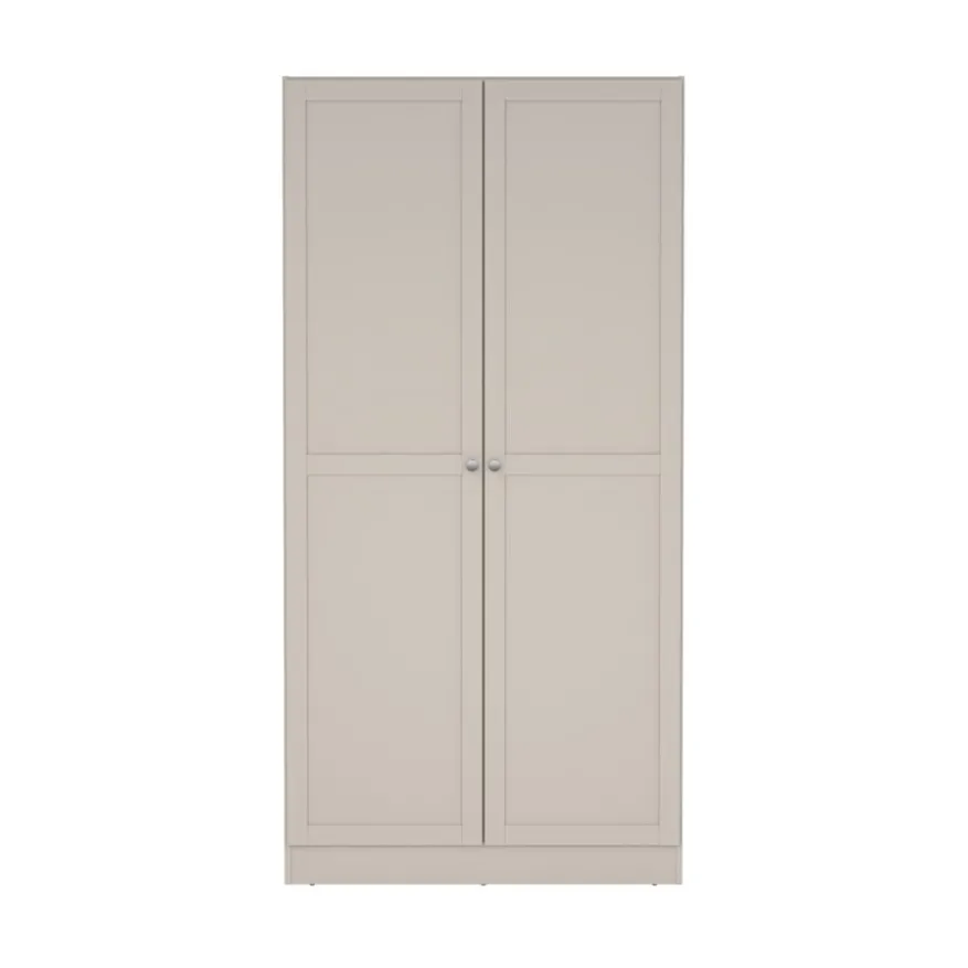 Kledingkast Indy Taupe - 99x200x62 cm