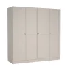 Kledingkast Indy Taupe - 196x200x62 cm
