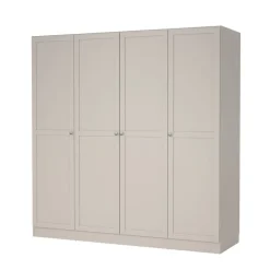 Kledingkast Indy Taupe - 196x200x62 cm