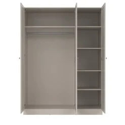 Kledingkast Indy Taupe - 147x200x62 cm