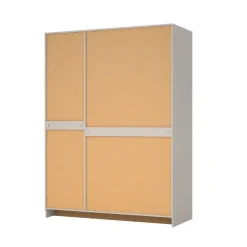 Kledingkast Indy Taupe - 147x200x62 cm