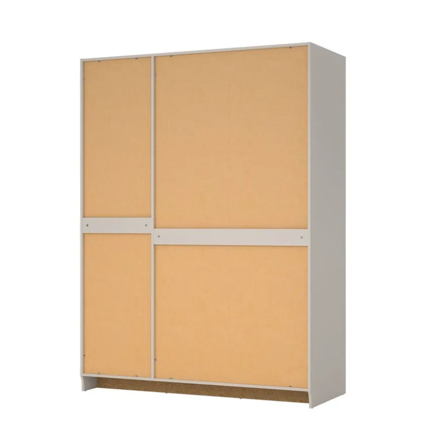Kledingkast Indy Taupe - 147x200x62 cm