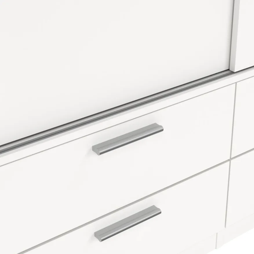 Kledingkast Jasper Wit - 121x200x60 cm