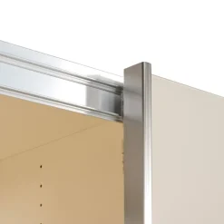 Kledingkast Legado Beige / Wit - 253x236x65 cm