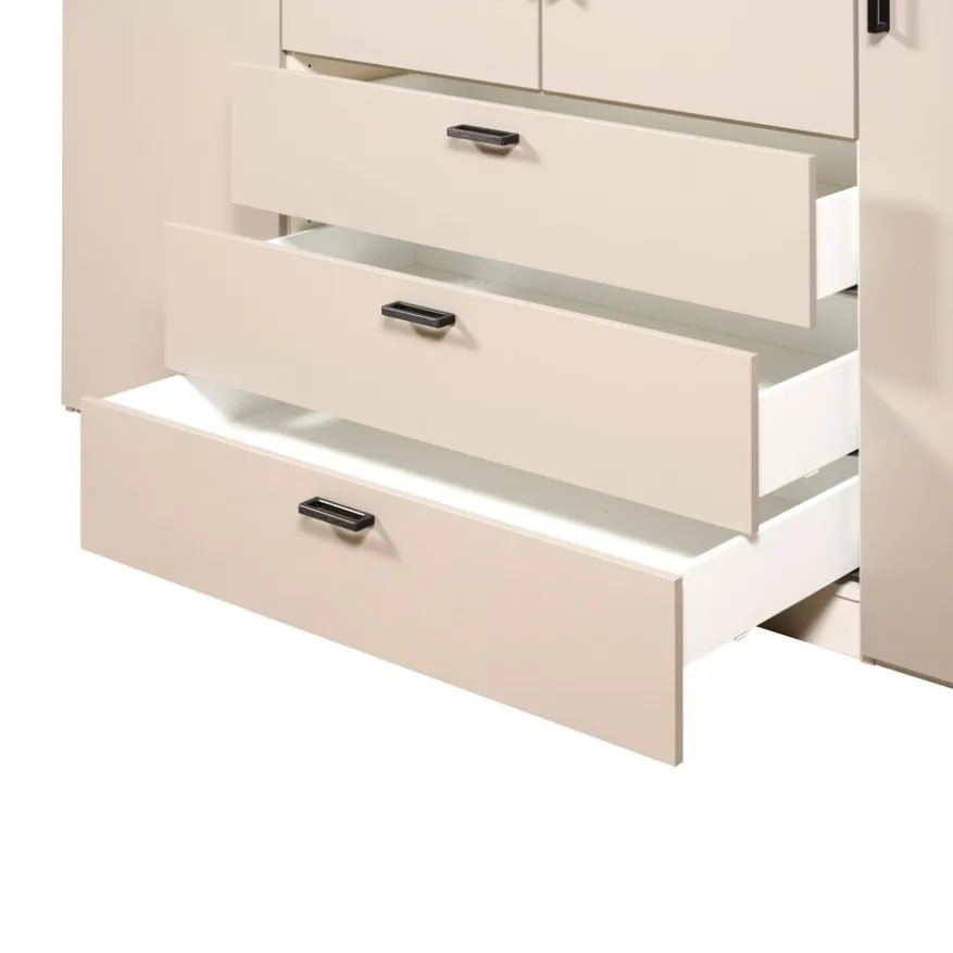 Kledingkast Legado Beige - 200x220x57 cm