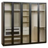 Kledingkast Legado Zwart - 250x236x57 cm