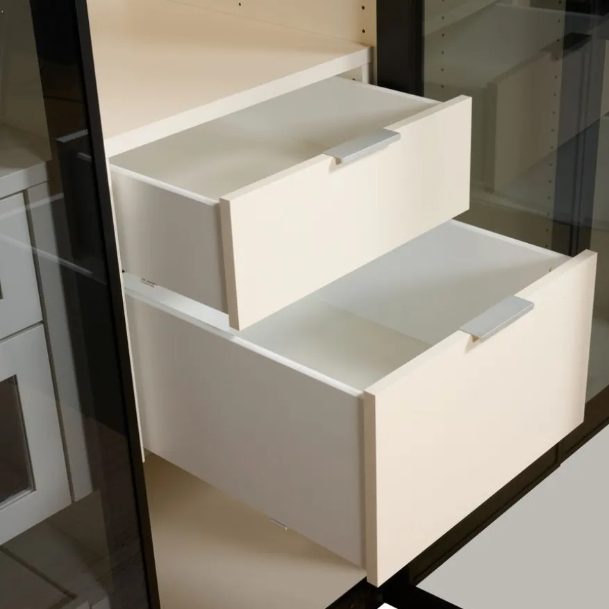 Kledingkast Legado Zwart - 250x236x57 cm