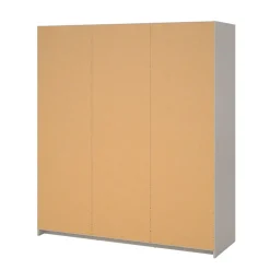 Kledingkast Luna Taupe - 177x201x60 cm