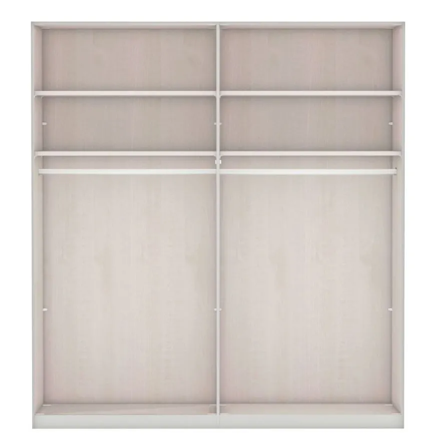 Kledingkast Menta Groen - 200x216x58 cm