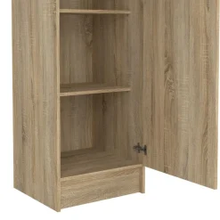 Kledingkast Miami Naturel - 49x200x47 cm