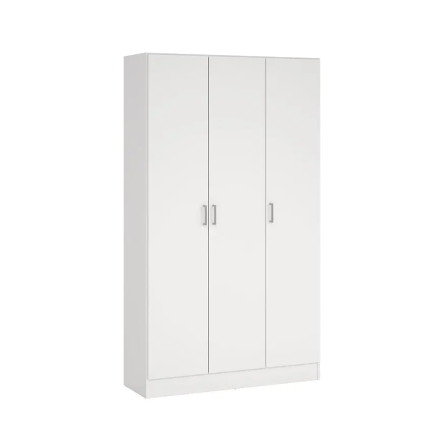 Kledingkast Miami Wit - 105x181x36 cm