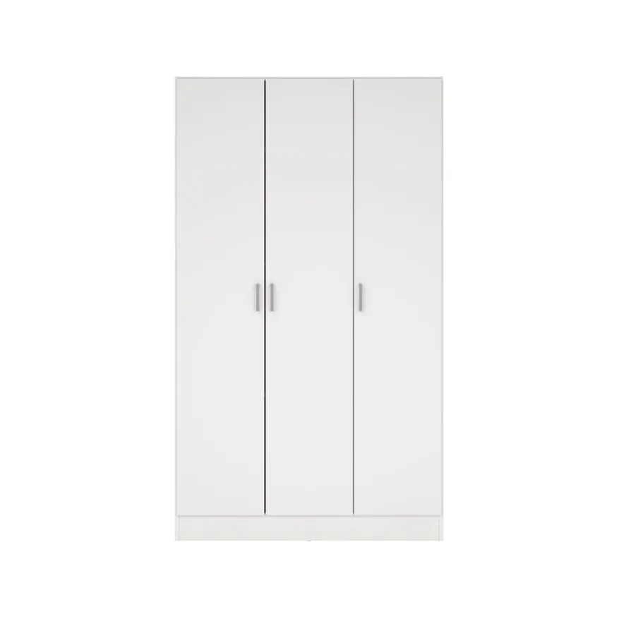 Kledingkast Miami Wit - 105x181x36 cm