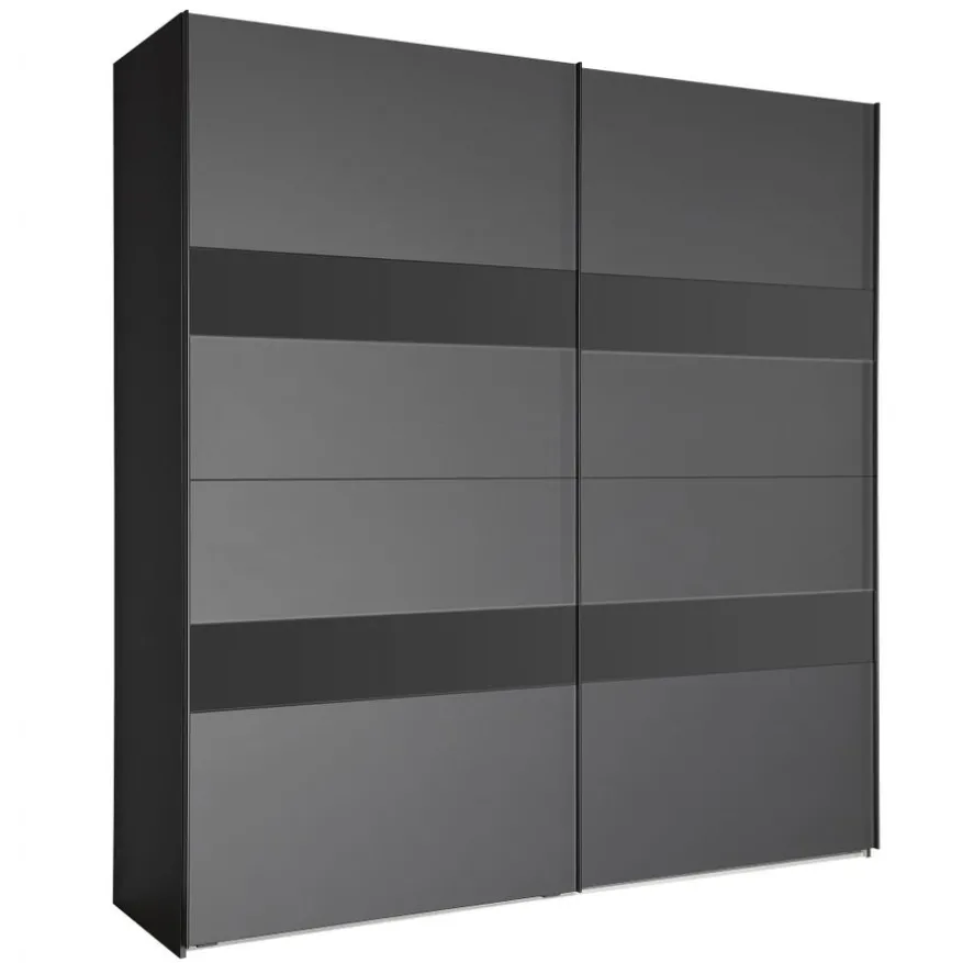 Kledingkast Mierlo Donkergrijs - 225x236x65 cm