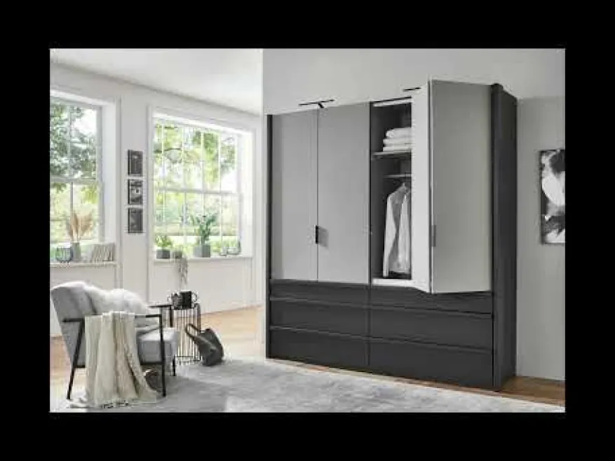 Kledingkast Rivas Taupe - 200x236x58 cm