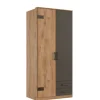 Kledingkast Stratum Naturel - 90x199x58 cm