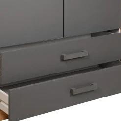 Kledingkast Stratum Naturel - 180x199x58 cm