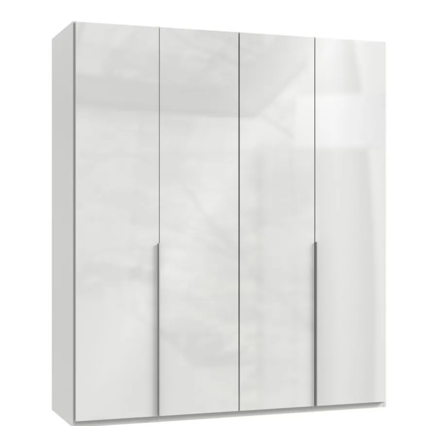 Kledingkast Tudela Hoogglans Wit - 180x210x58 cm