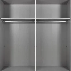 Kledingkast Veghel Wit - 180x210x58 cm