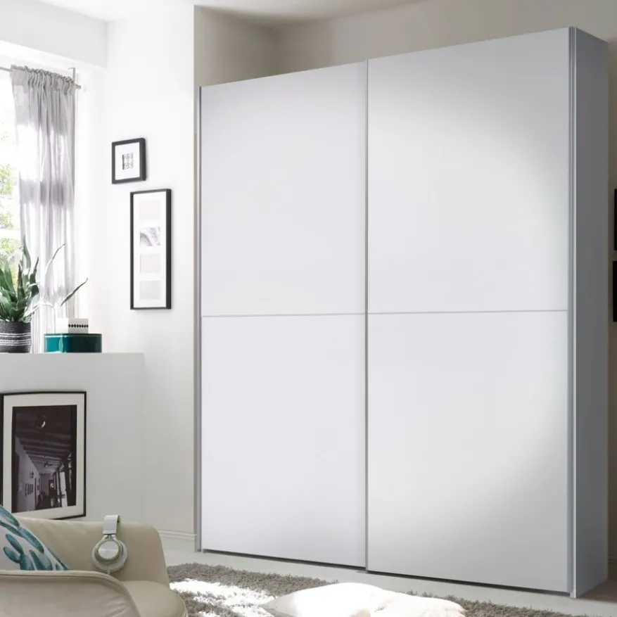 Kledingkast Victor Wit - 170x195x59 cm