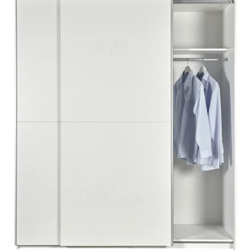 Kledingkast Victor Wit - 170x195x59 cm