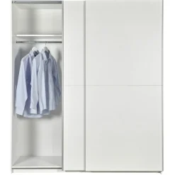 Kledingkast Victor Wit - 170x195x59 cm