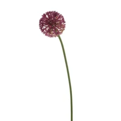 Kunstbloem Allium Fuchsia - 60 cm