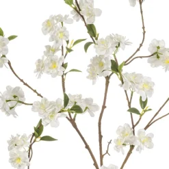 Kunstbloem Apple Blossom Wit - 120 cm