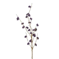 Kunstbloem Callicarpa Spray Paars - 97 cm