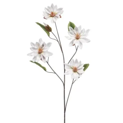 Kunstbloem Magnolia Wit - 102 cm