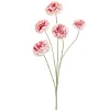 Kunstbloem Zinnia Roze - 90 cm