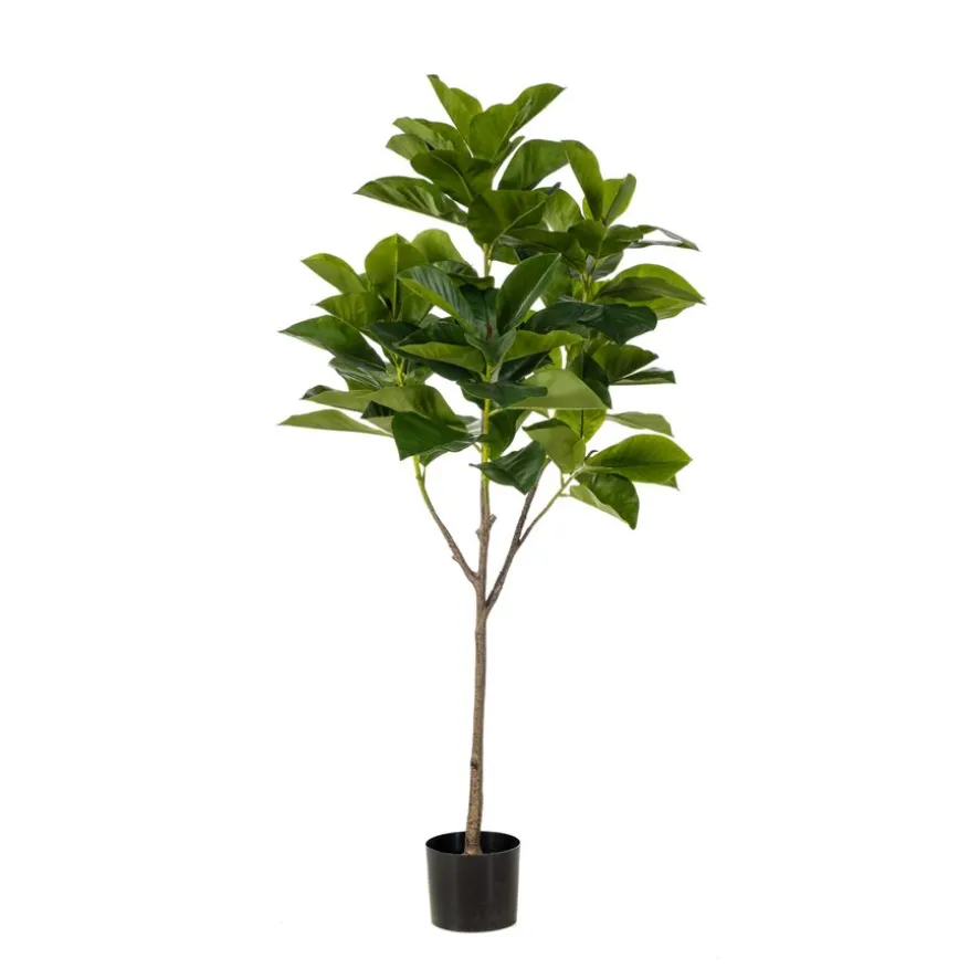 Kunstplant Ficus Benghalensis Groen - 140 cm hoog