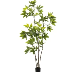Kunstplant Schefflera Groen - 195 cm hoog