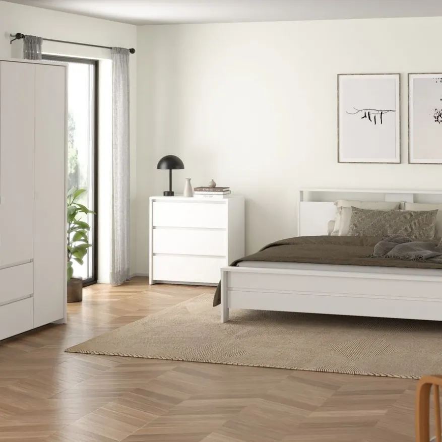 Ladekast Atlanta Wit - 80x84x48 cm