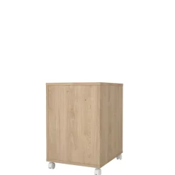 Ladekast Bram Eiken / Wit - 41x61x49 cm
