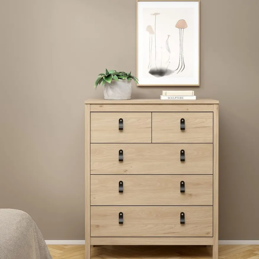 Ladekast Dallas Eiken - 83x99x39 cm