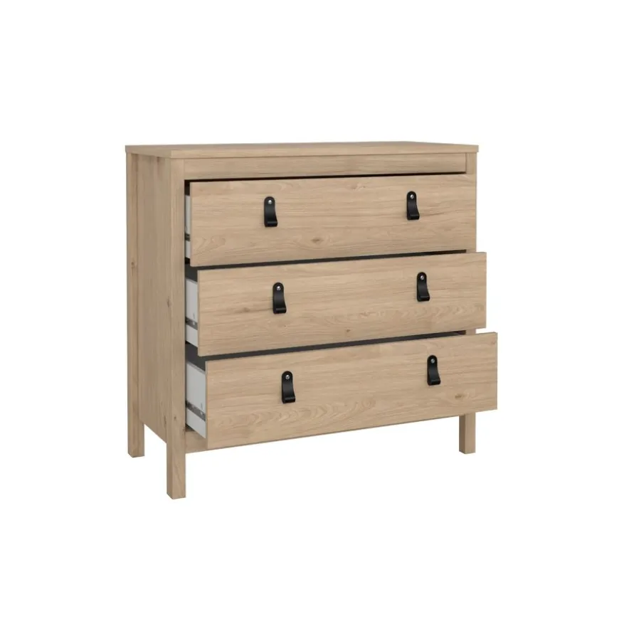 Ladekast Dallas Eiken - 84x80x39 cm