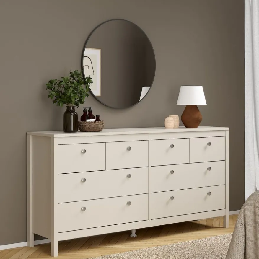 Ladekast Dallas Taupe - 160x80x39 cm