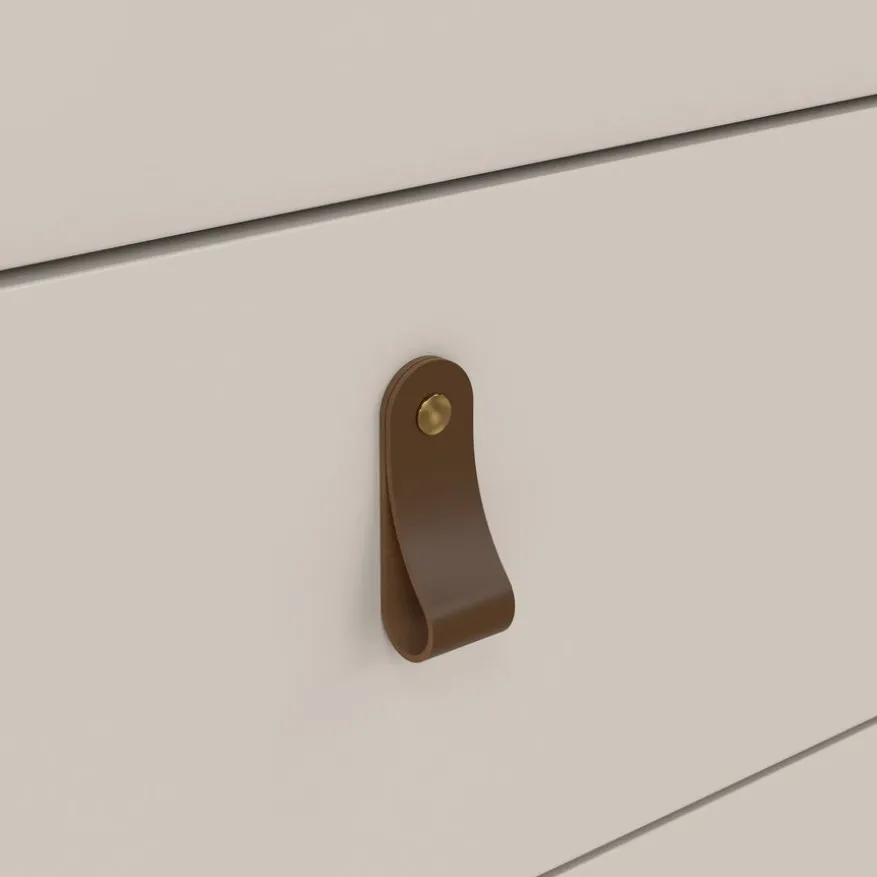 Ladekast Dallas Taupe - 83x99x39 cm