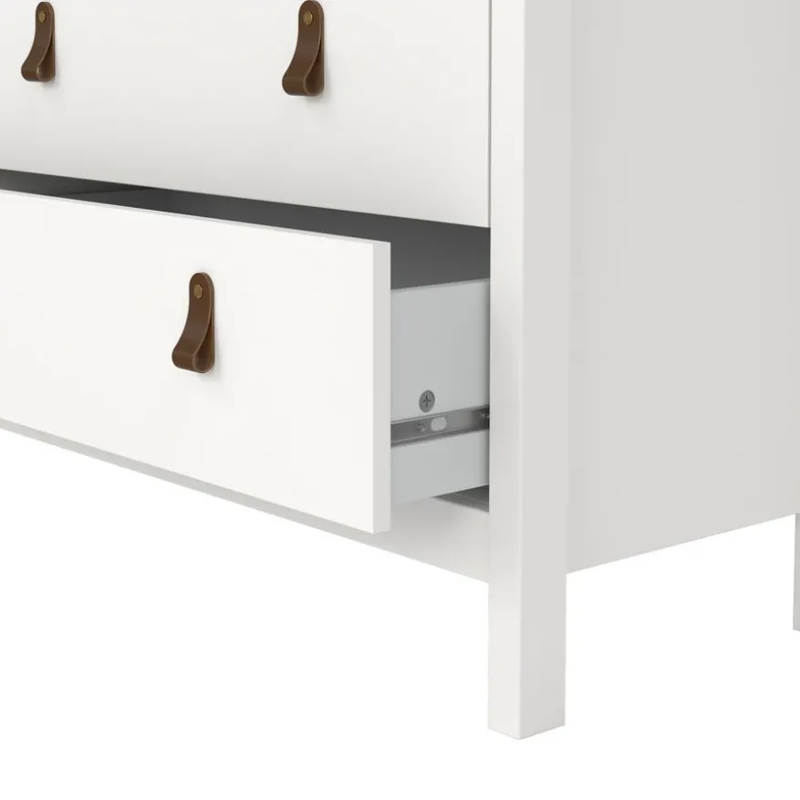 Ladekast Dallas Wit - 83x99x39 cm