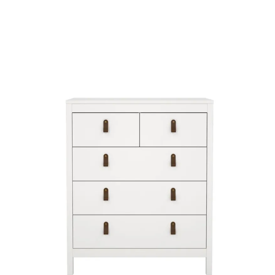 Ladekast Dallas Wit - 83x99x39 cm