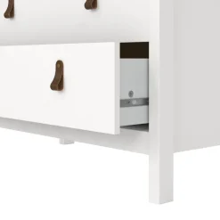 Ladekast Dallas Wit - 84x80x39 cm