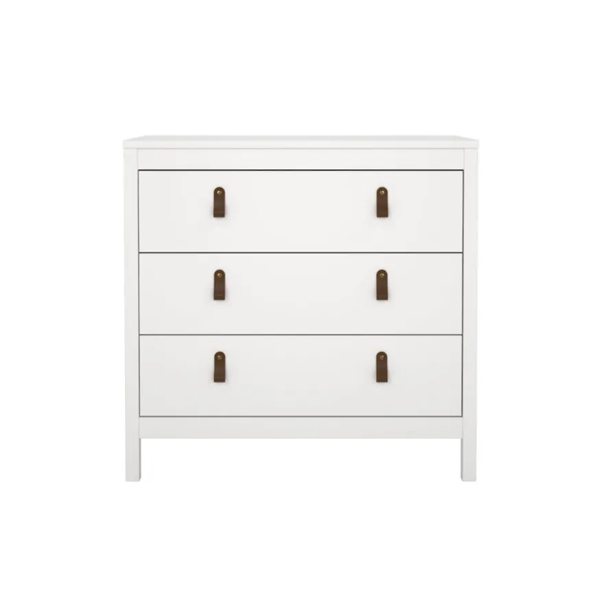 Ladekast Dallas Wit - 84x80x39 cm
