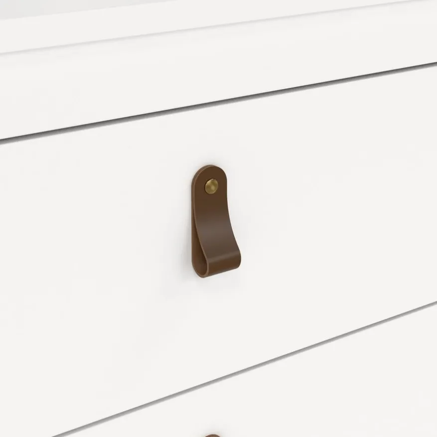 Ladekast Dallas Wit - 84x80x39 cm