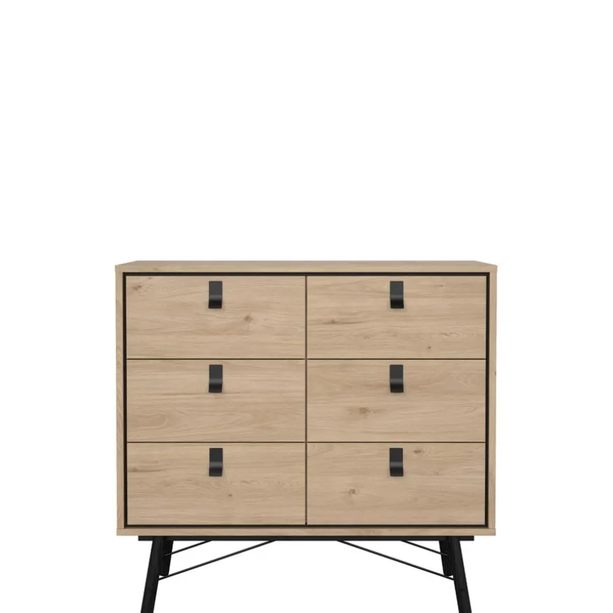 Ladekast Denver Eiken - 102x95x40 cm